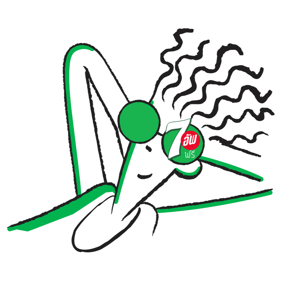 7UpFreeThailand 7up 7upfree 7up thailand 7upthailand Sticker