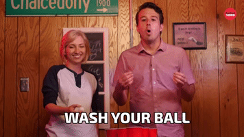 Wash your ball