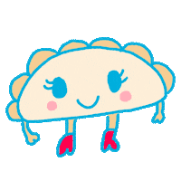 Happy Food Sticker