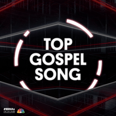 top gospel song GIF by Billboard Music Awards