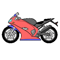Ride Motorcycle Sticker by Xhost Chile