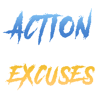 Action Motivation Sticker by Chris Diaz Agency