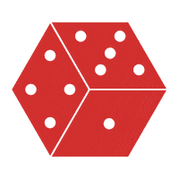 hipractice eye die dice practice Sticker