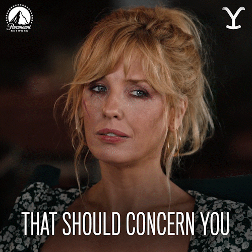 You Should Be Scared Paramount Network GIF by Yellowstone