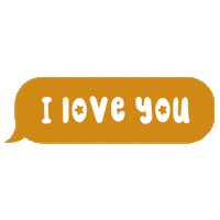 I Love You Sticker