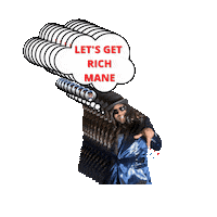 Money Credit Sticker by Curtis G Martin
