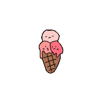 Food Smile Sticker