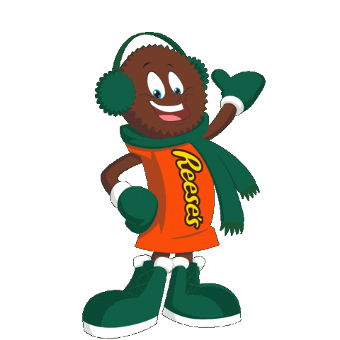 Santa Kiss Sticker by Hershey's Chocolate World