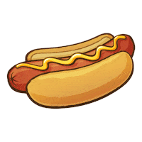 telekomromania food business restaurant hotdog Sticker