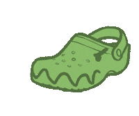 Crocodile Croc Sticker