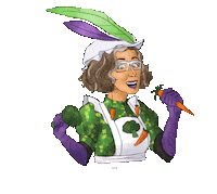 DeStaffvanSinterklaas sinterklaas piet groente pieten Sticker