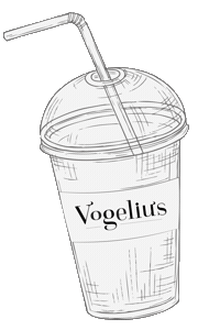 vogelius juice smoothie to go vogelius Sticker