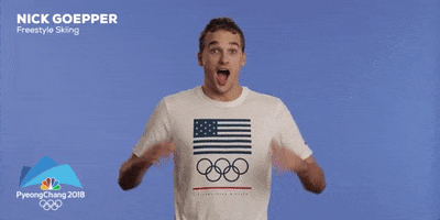 pyeongchang 2018 wow GIF by NBC Olympics