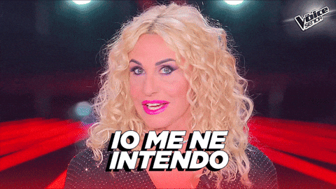 Antonella Clerici GIF by The Voice of Italy
