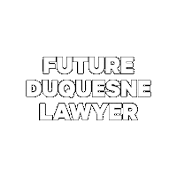 Pittsburgh Law Sticker by Duquesne University