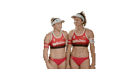 win2dayBeachVolleyballTour clap volleyball ready game on Sticker