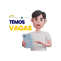 Temosvagas2 Sticker by TecnoSeg