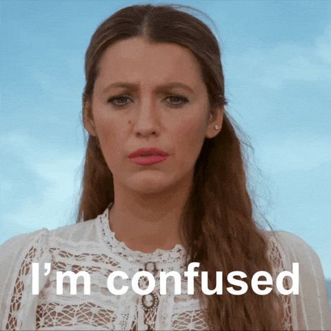 Confused No Idea GIF by Blake Lively Fan
