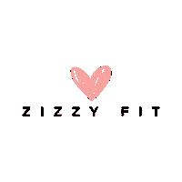 Heart Love Sticker by Zizzy Fit