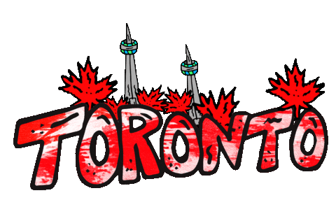 Canadian City Sticker by Nuttz