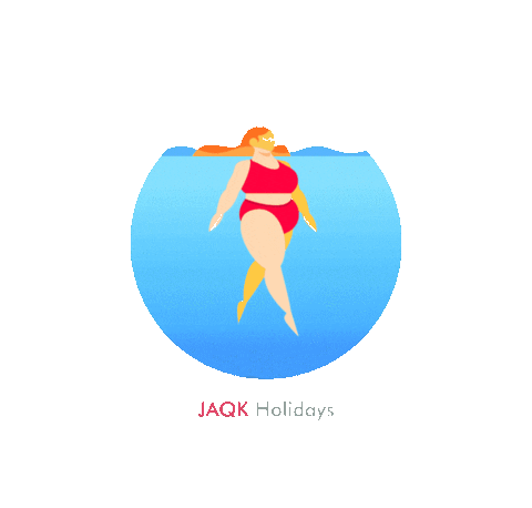 Pool Swimming Sticker by LuxuryVillaNorthGoa