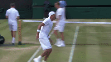 celebration doubles GIF by Wimbledon
