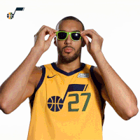 rudy gobert deal with it GIF by Utah Jazz