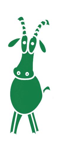 Allgäu Ziege Sticker by Alpsee Bergwelt