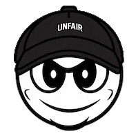 unfair_athletics mascot icon cap unfair Sticker