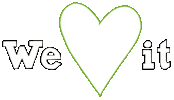We Love It Heart Sticker by Kastl_innsbruck