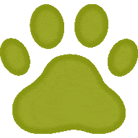Paw Supplement Sticker by The Wholistic Pet