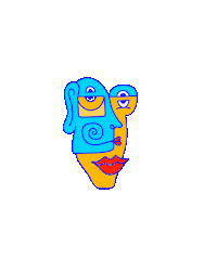 House Music Face Sticker by Finely Tuned