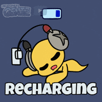 ChristophersGenie genie tired energy sleeping GIF
