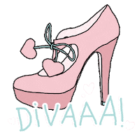 sejomora pink diva tacon sejomora Sticker