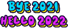 New Year Countdown Sticker