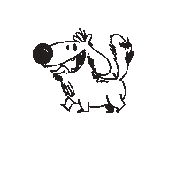 Dog Shine Sticker