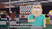 audience talking GIF by South Park 