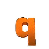 Alphabet Q Sticker by ratedglobal