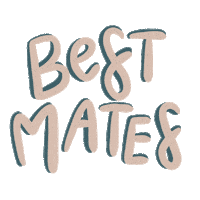 Best Friend Friends Sticker