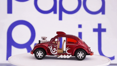 volkswagen beetle paparulit GIF