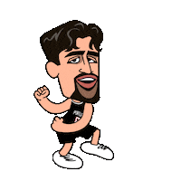 Animation Basketball Sticker