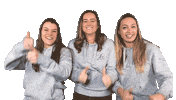 Happiness Thumbs Sticker by Strandclub_zee