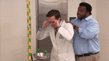 The Office Button GIF