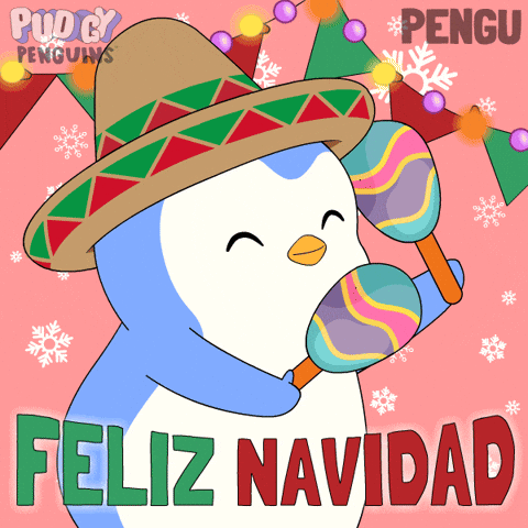 Merry Christmas GIF by Pudgy Penguins