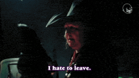 I Hate To Leave