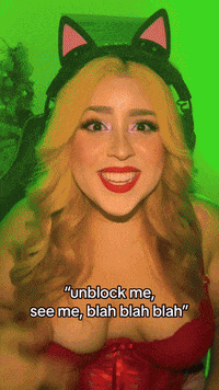 Pick Me Blah Blah Blah GIF