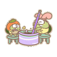 Chocolate Rabbit Sticker