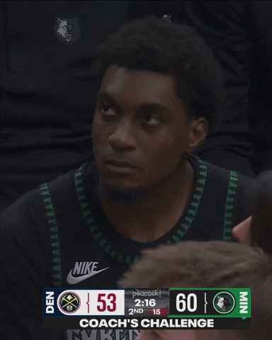 Nba Stare GIF by Minnesota Timberwolves