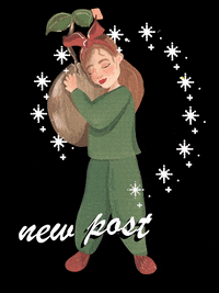 alexandra_vodyanova_artist new post glitter avocado растения GIF