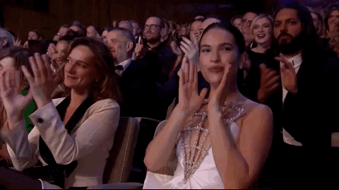 Lily James GIF by BAFTA